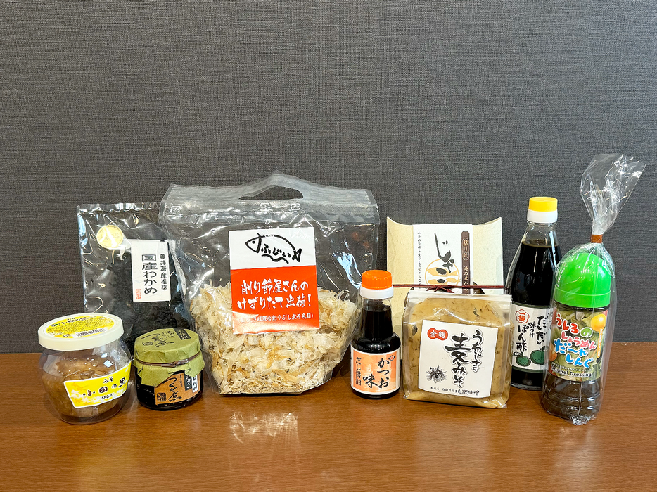 海の幸セットと愛媛の味覚