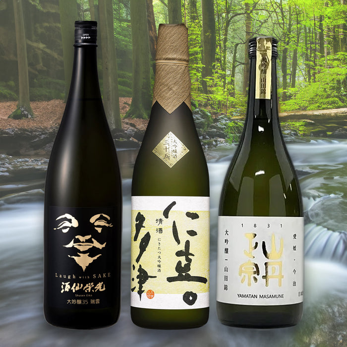 うわさの唎酒師(ききざけし)が選ぶ愛媛の日本酒セット 逸品セレクション