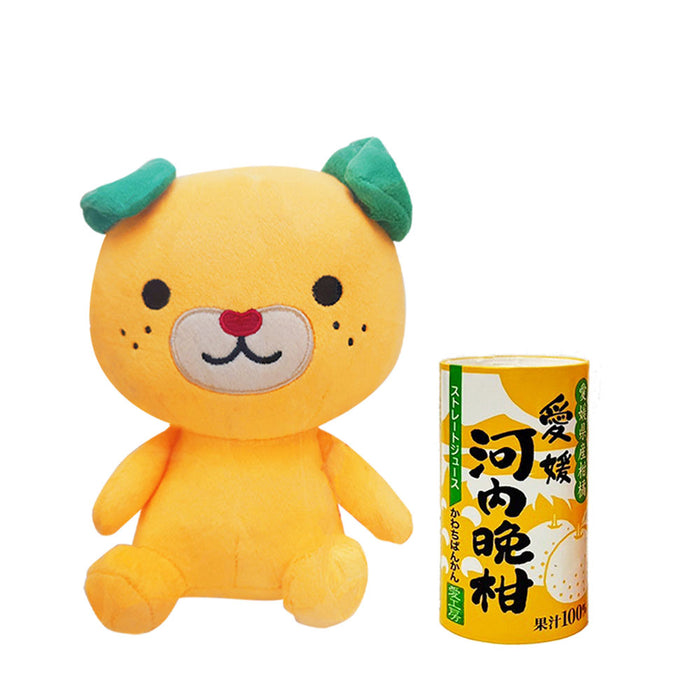 みきゃんぬいぐるみ＆河内晩柑ジュースセット
