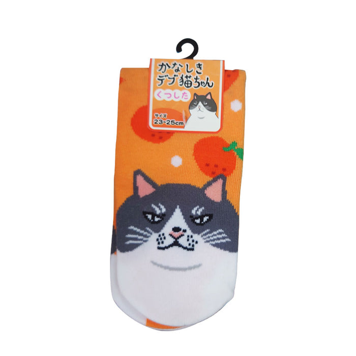 【かなしきデブ猫ちゃん】マルの靴下