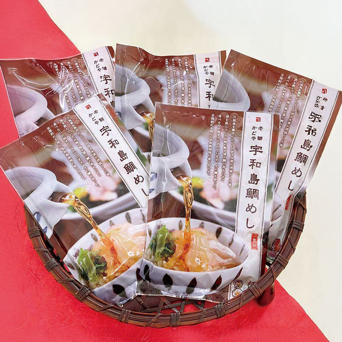 宇和島鯛めし5食セット｜かどや【送料込み】