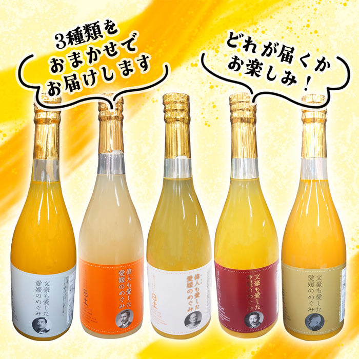 愛媛のめぐみ3本セット【A-030】
