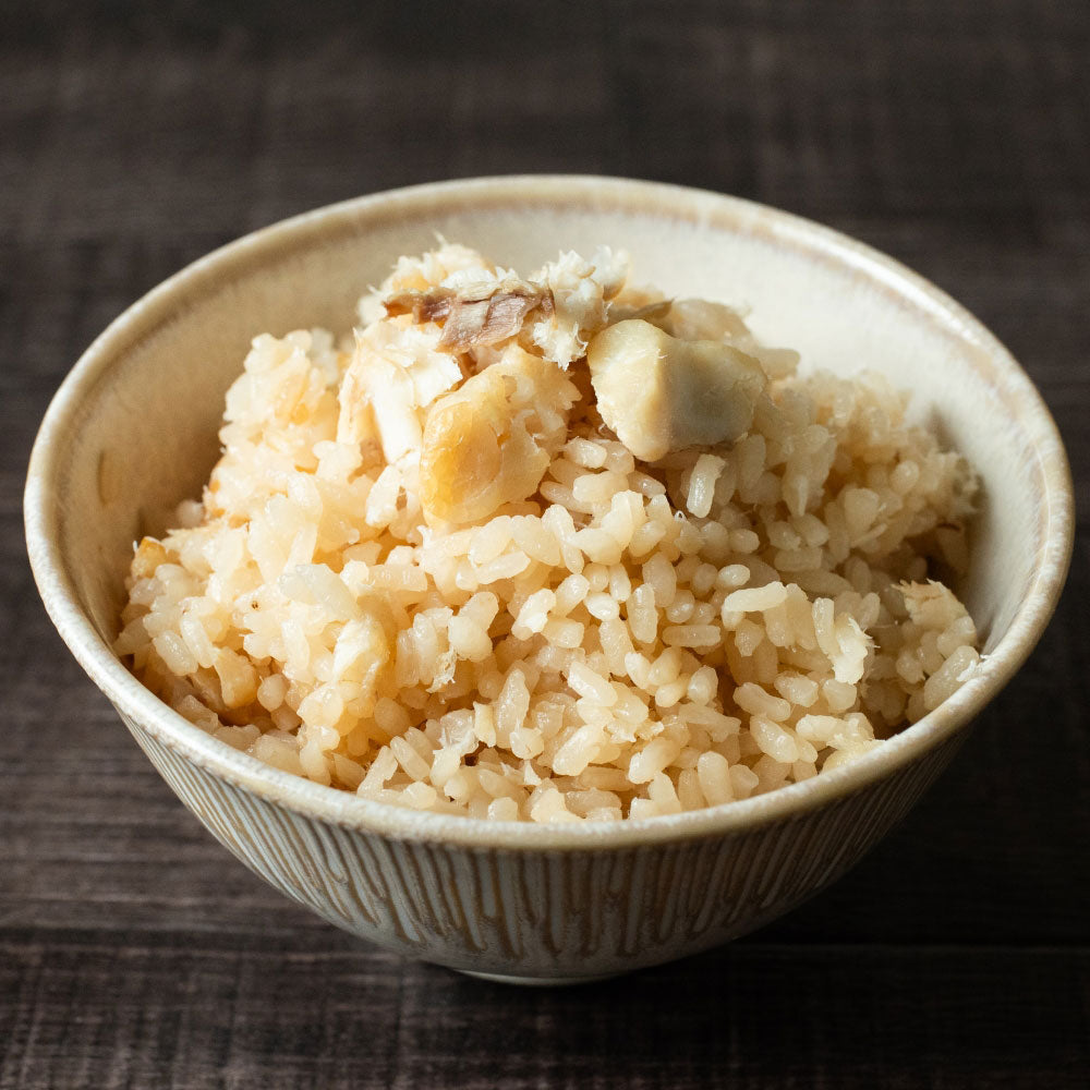 炊き込みタイプ（北条・松山など中予地方で親しまれる鯛めし）