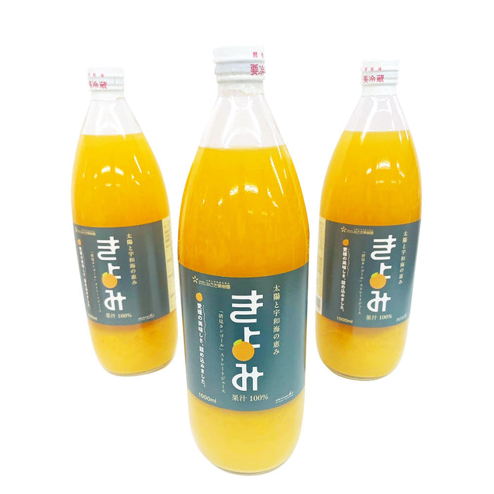 「温州みかん」3本、「清見タンゴール」3本セット