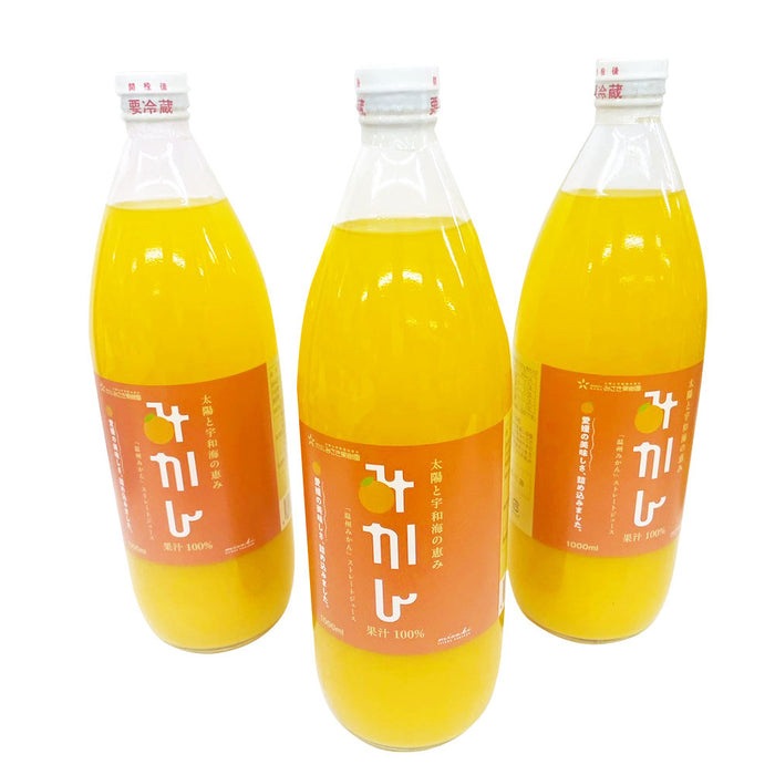 「温州みかん」3本、「清見タンゴール」3本セット