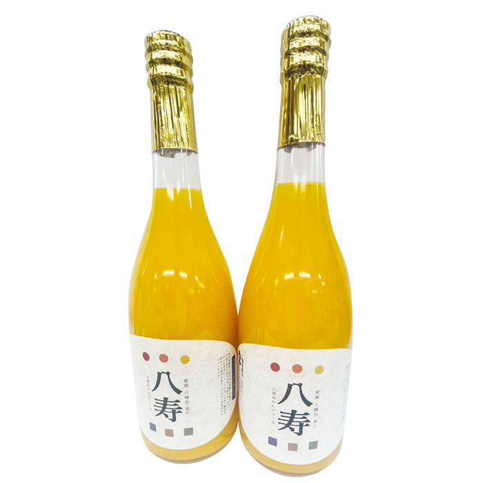 八寿みかんジュース2本、八寿みかんジュレ3個セット