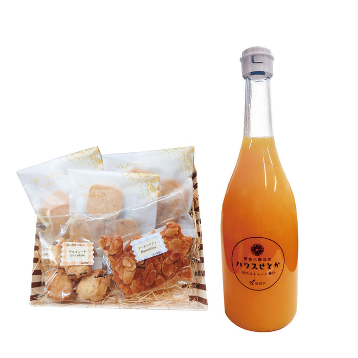 柑橘の大トロ“せとか”のジュースと焼き菓子詰合せ